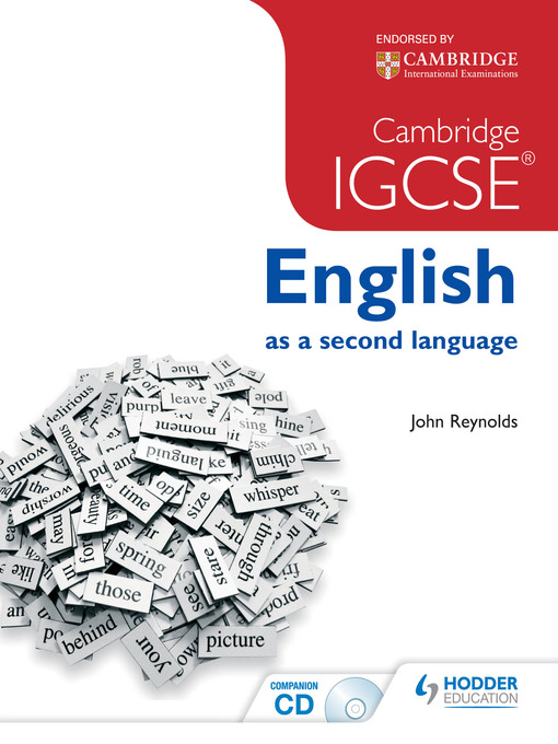 Title details for Cambridge IGCSE English as a second language by John Reynolds - Available